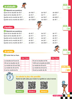 Calcul mental CM1 - 9-10 ans