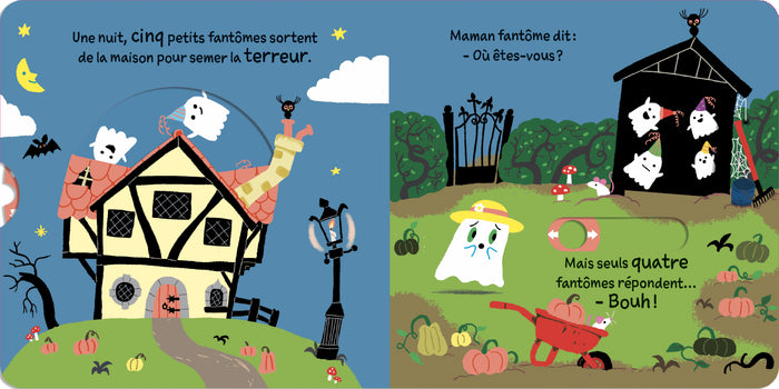 Cinq petits fantômes