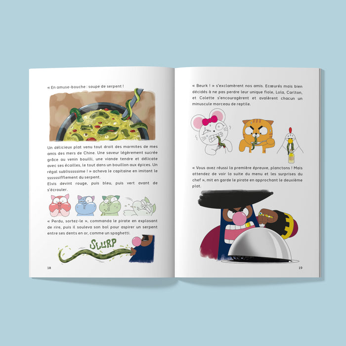 Le Château des 5 saveurs - Tome 02 Le salé, le goût du risque