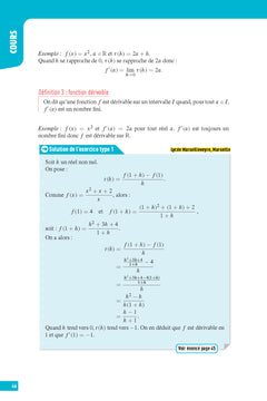Interros des Lycées Maths 1re