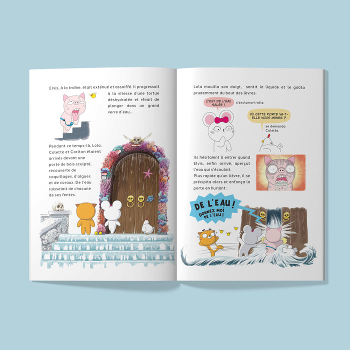 Le Château des 5 saveurs - Tome 02 Le salé, le goût du risque