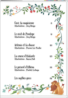 Contes de filles intrépides et incroyables des mythes grecs