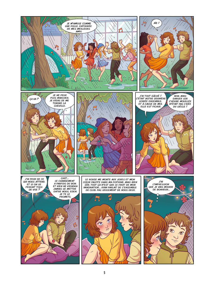 Les 5 lettres du mot coeur