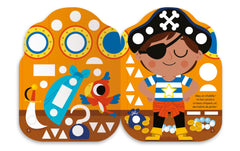 Gommettes formes - L'aventure de petit pirate