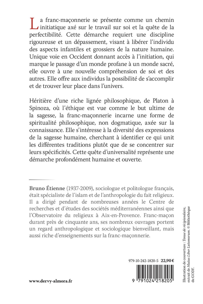 L'initiation - Suivi de la spiritualité maçonnique