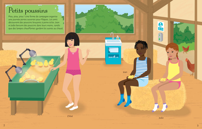 J'habille mes amies - Pâques - Dès 5 ans