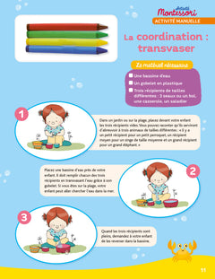 Mon cahier de vacances Montessori 2025