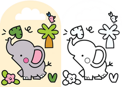 J'emporte mon coloriage partout (2-3 ans) (Lionceau)