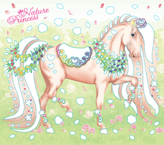 Cartes à pailleter - Chevaux