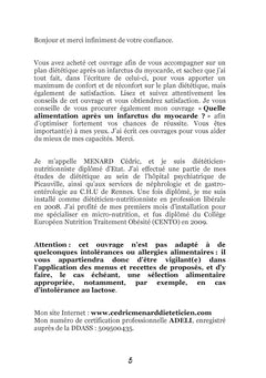 Recettes et menus après un infarctus du myocarde