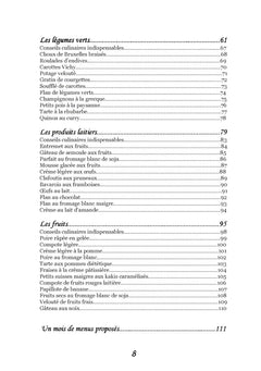 Recettes et menus après un infarctus du myocarde