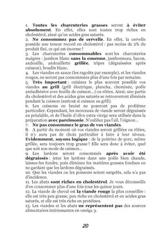 Recettes et menus après un infarctus du myocarde