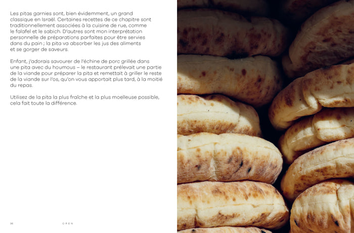 Oren, Notes de cuisine et recettes de Tel-Aviv