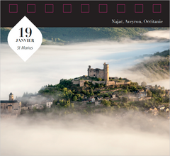 Coffret duo calendrier Géo - Les villages de France en 365 jours
