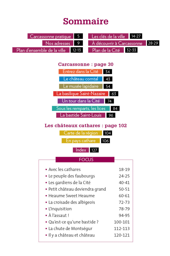 Les Carnets des Guides Bleus : Carcassonne et les Châteaux cathares dévoilé