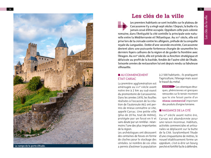 Les Carnets des Guides Bleus : Carcassonne et les Châteaux cathares dévoilé