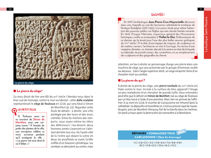 Les Carnets des Guides Bleus : Carcassonne et les Châteaux cathares dévoilé