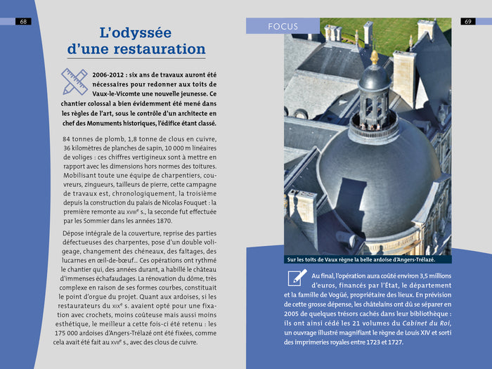 Les carnets des Guides Bleus : Le Château de Vaux-le-Vicomte dévoilé: Les lieux se racontent