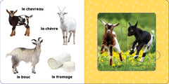 Bébé touche-à-tout - Mon livre puzzle - À la ferme