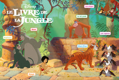 Disney - Vaiana / Le livre de la jungle - Spécial DYS (dyslexie)