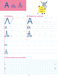 Cahier d'écriture Sami et Julie 6-8 ans