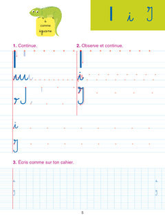 Cahier d'écriture Sami et Julie 6-8 ans
