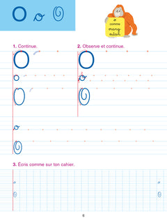 Cahier d'écriture Sami et Julie 6-8 ans
