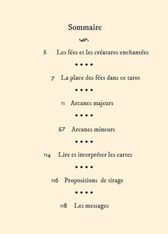 Le Tarot des Fées et des créatures enchantées