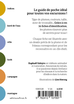 Le Petit guide des plumes - 70 trouvailles à identifier