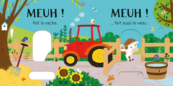 Meuh ! - Mon livre sonore animé - Dès 6 mois