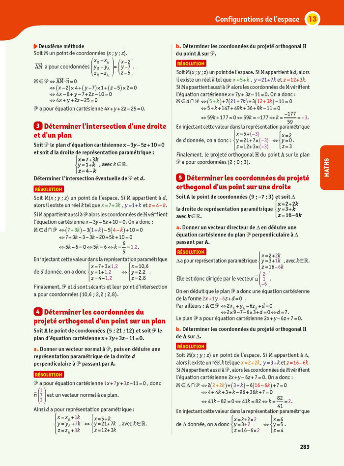 Mon année de Tle Spécialités Scientifiques Physique-Chimie SVT Maths