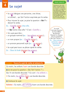 Pour comprendre français CM1-CM2