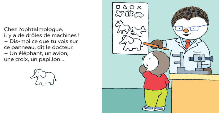 T'choupi a des lunettes