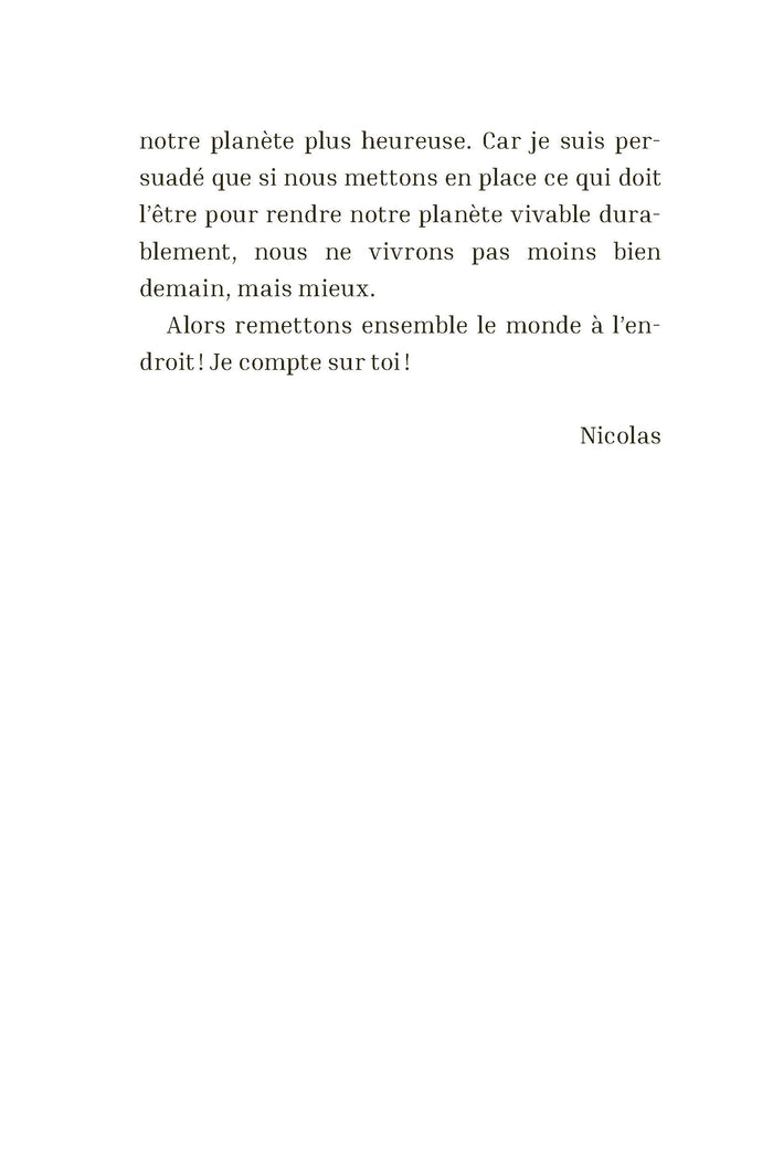 C'est le monde à l'envers !