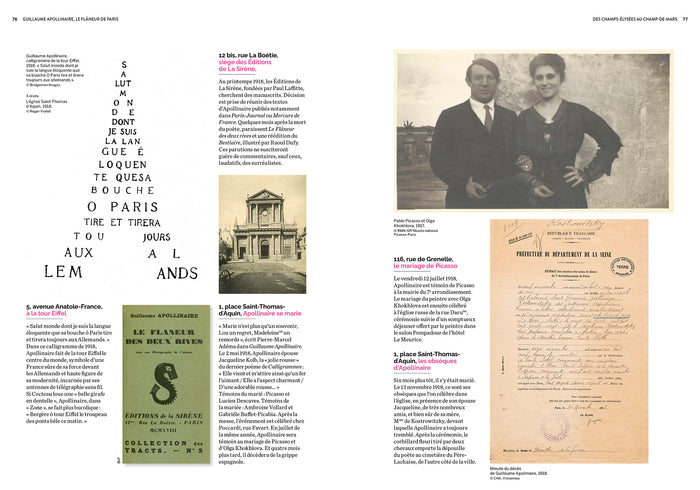 Guillaume Apollinaire, le flâneur de Paris