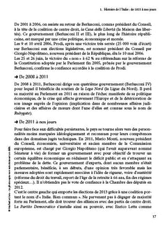 Les Fondamentaux - Civilisation italienne
