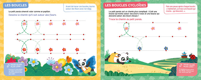 L'école des pandas - Mes premiers tracés