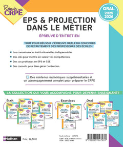 Réussir mon CRPE - EPS et Projection dans le métier - Oral 2025