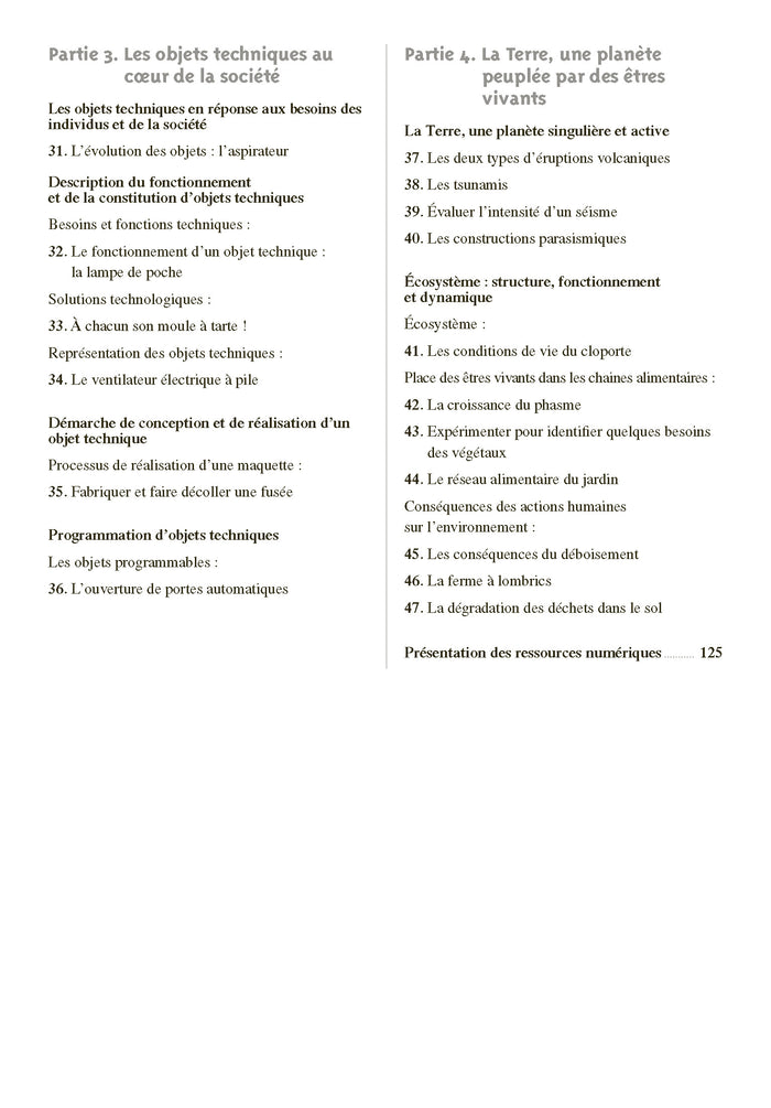 Sciences CM1-CM2 + Ressources numériques