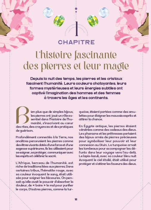 Mon carnet de lithothérapie