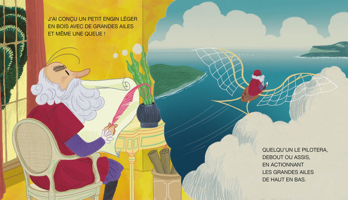 Petits génies : Léonard de Vinci et ses machines volantes