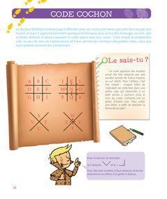 Mon gros cahier d'énigmes et de codes secrets