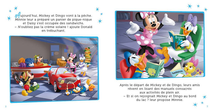 Mickey Top Départ - Â la pêche