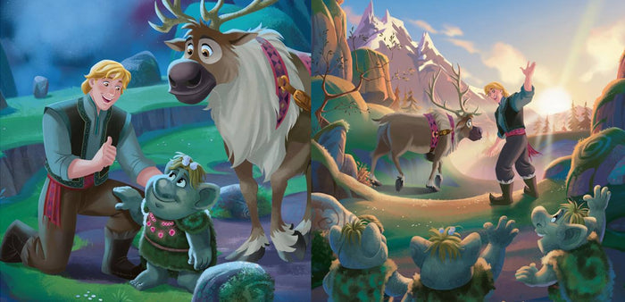 LA REINE DES NEIGES - Mon histoire à écouter - Le Cristal de Bulda - Livre CD - Disney