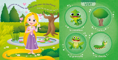 DISNEY BABY - Mes Premiers Pas - Les couleurs - Imagier puzzle 4 pièces