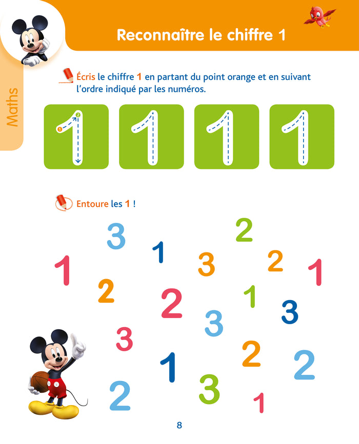 Disney - Mickey - Mon année de Petite section (3-4 ans)