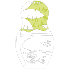 Minimiki - Carnet créatif - Isabela au Brésil