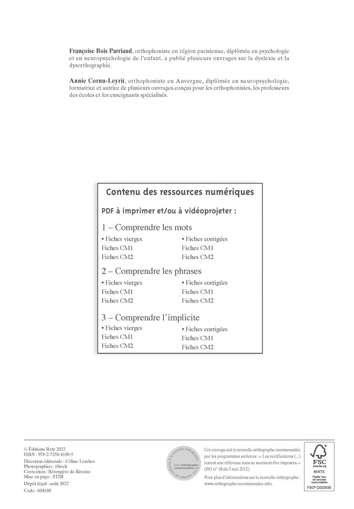 Lire et comprendre CM + Téléchargement