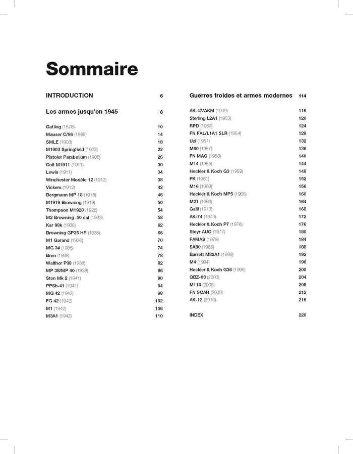 La grande histoire des armes