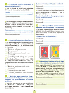 Mon cahier de problèmes de maths CM2